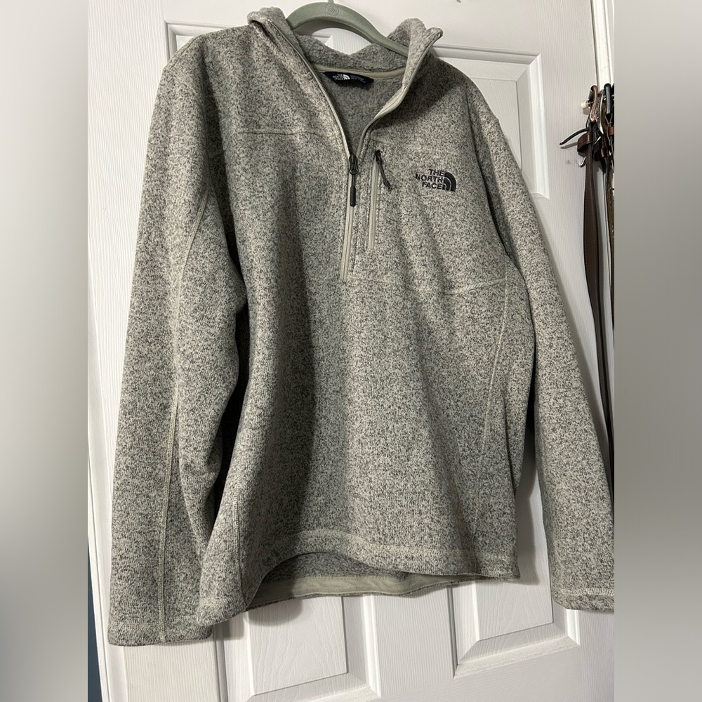 The North Face 1/4 zip fleece jacket